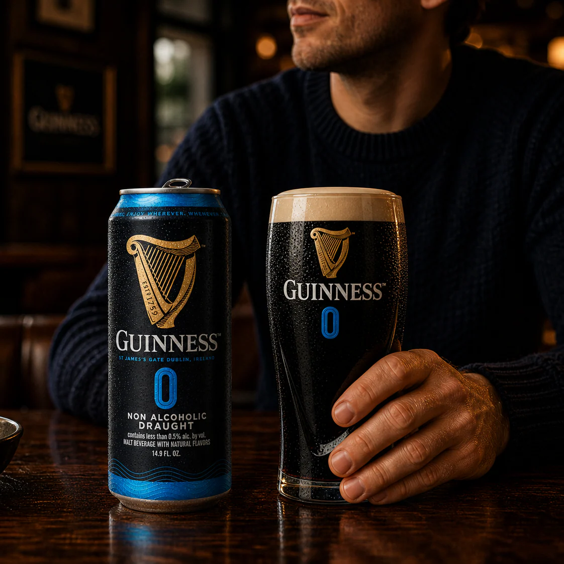 Guinness 0 Gravity Pint Glass - Image 4
