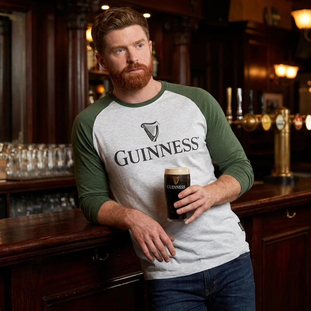 Guinness Baseball T-Shirt - Image 3
