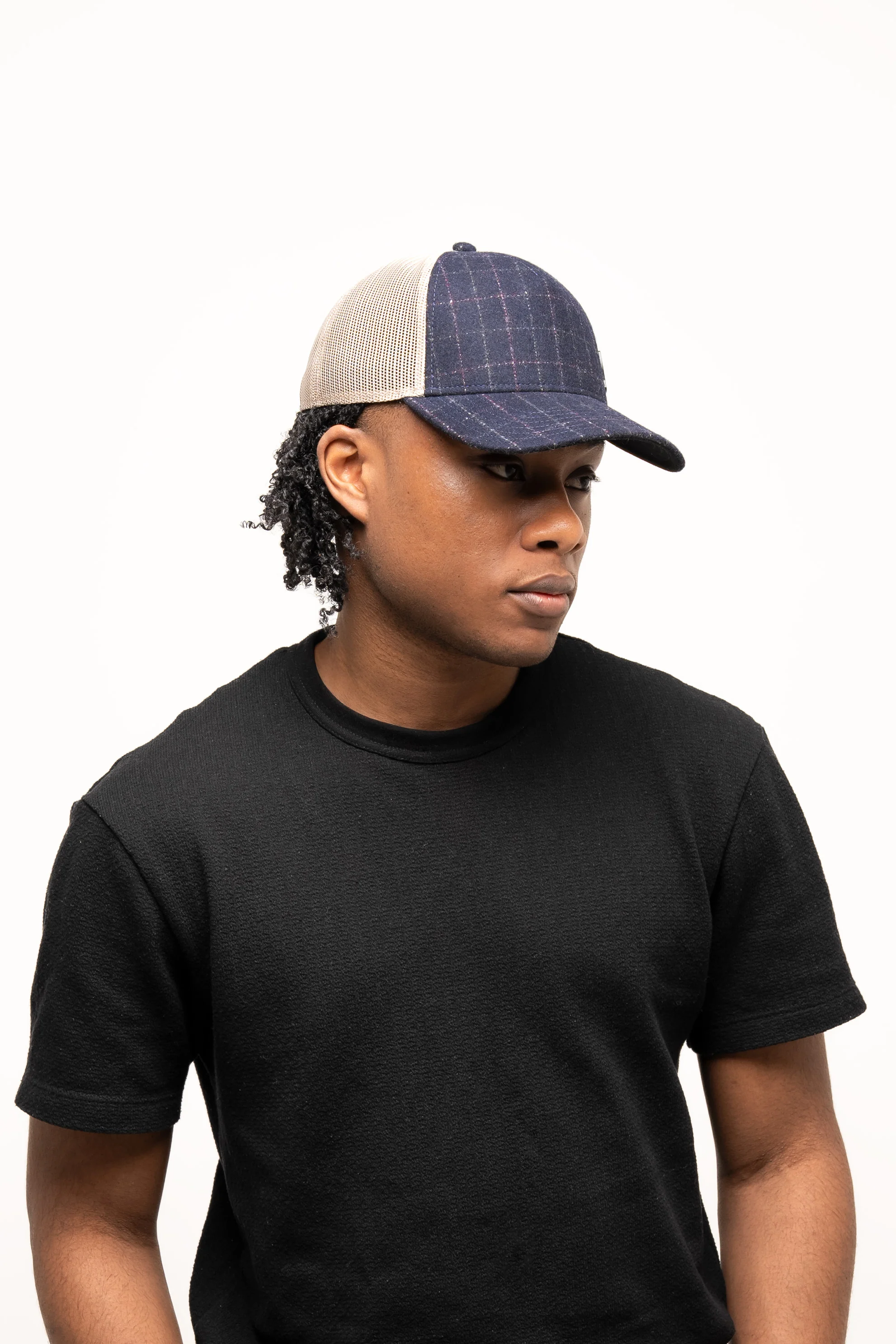 Guinness Checked Trucker Cap - Image 2