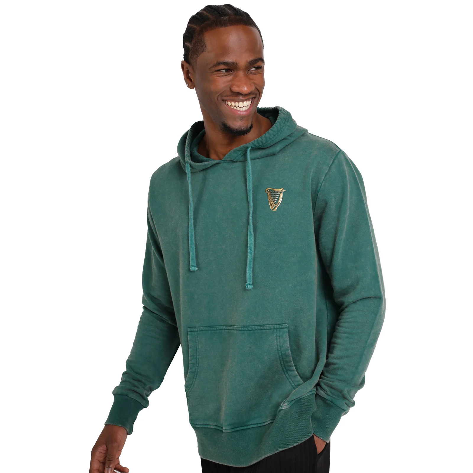 Guinness Forest Green & Gold Toucan Hoodie - Image 3