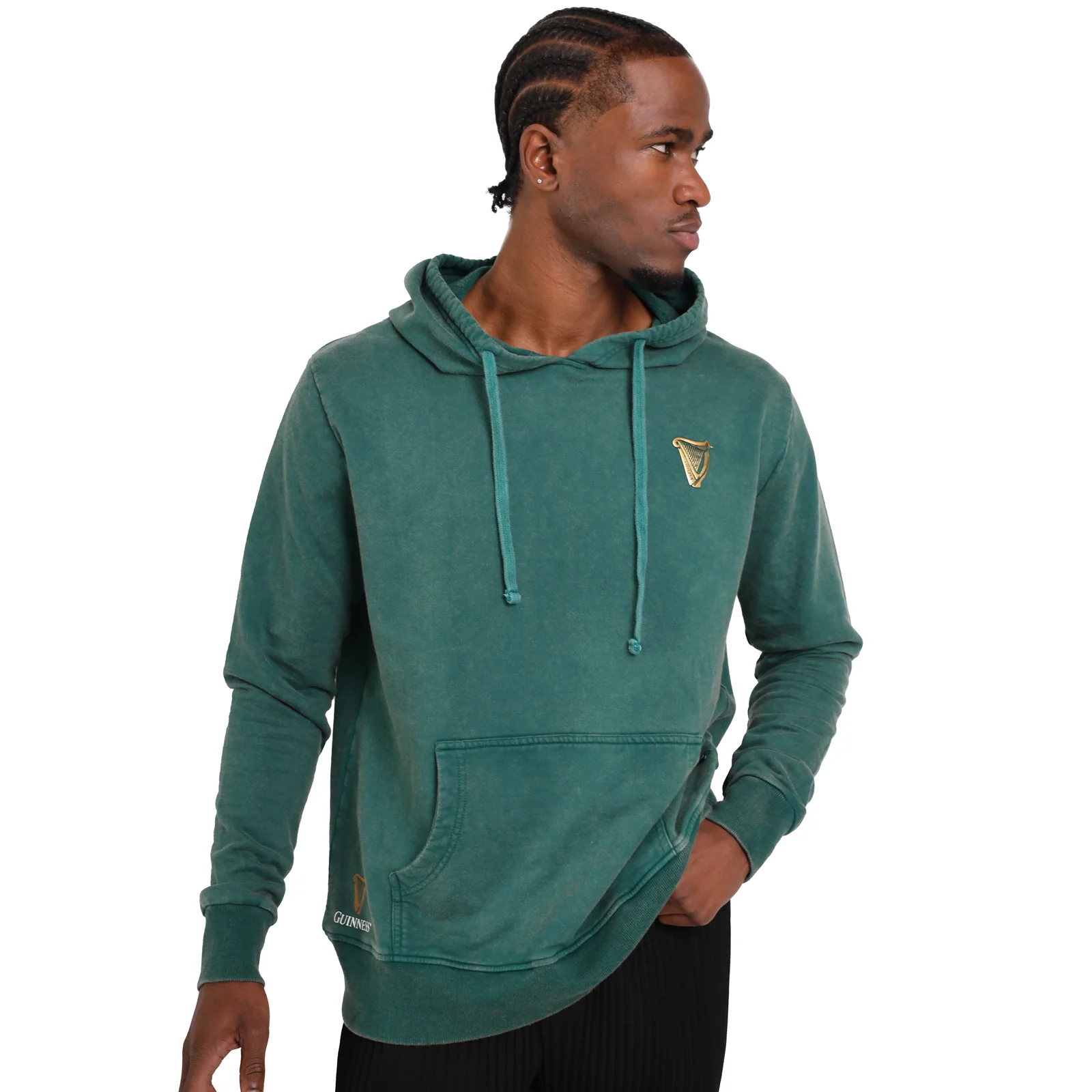 Guinness Forest Green & Gold Toucan Hoodie - Image 5