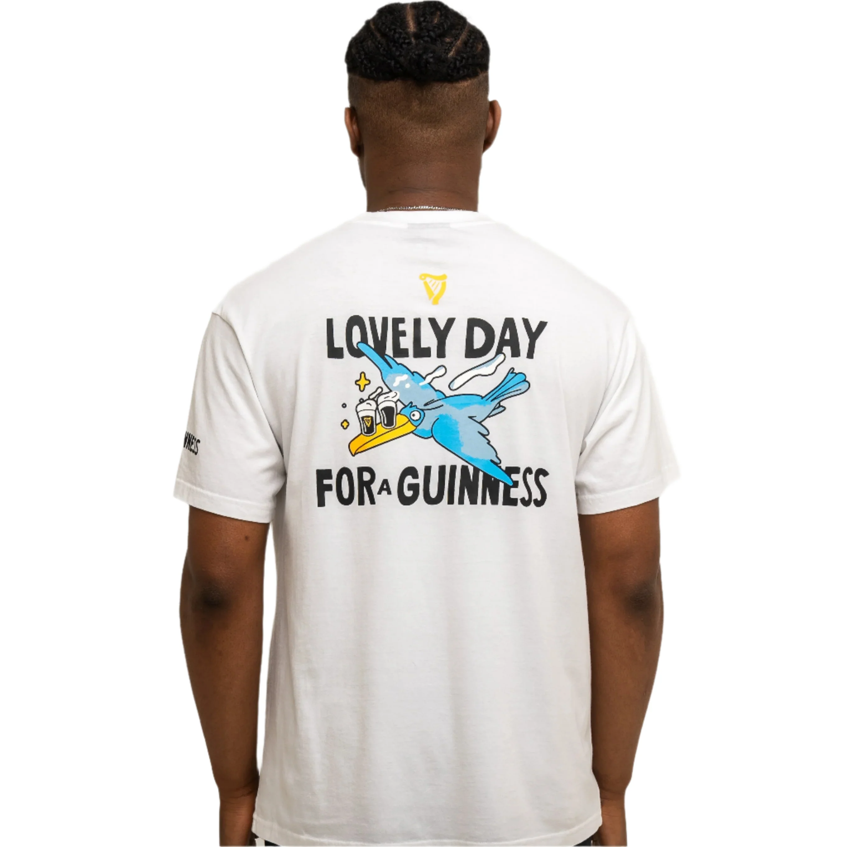 Guinness Summer Collection Oversized Tee - White - Image 3