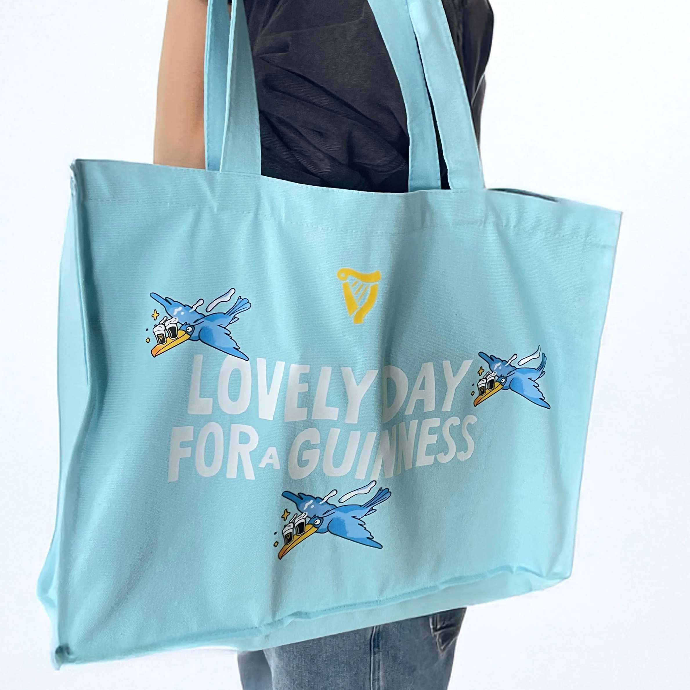 Guinness Summer Collection Tote Bag - Blue - Image 5