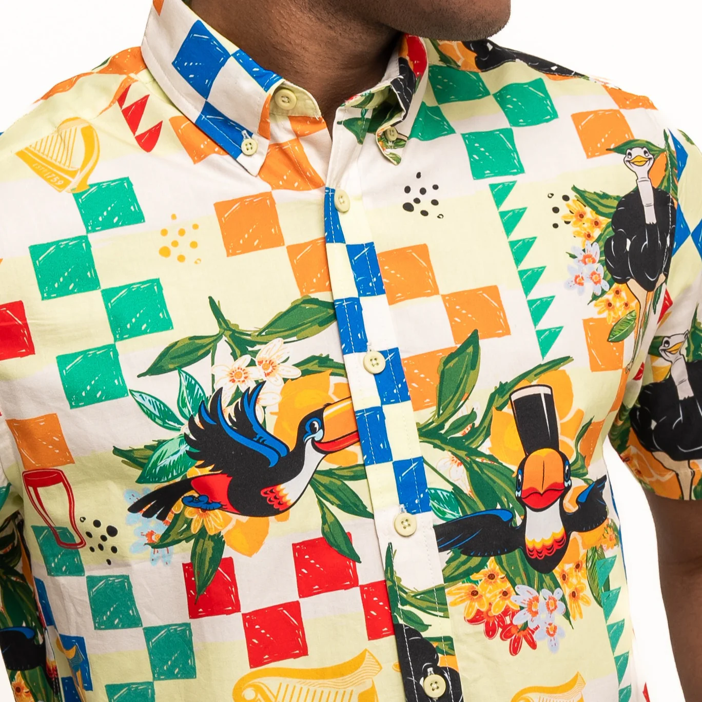 Guinness Toucan Beach Shirt - Image 5