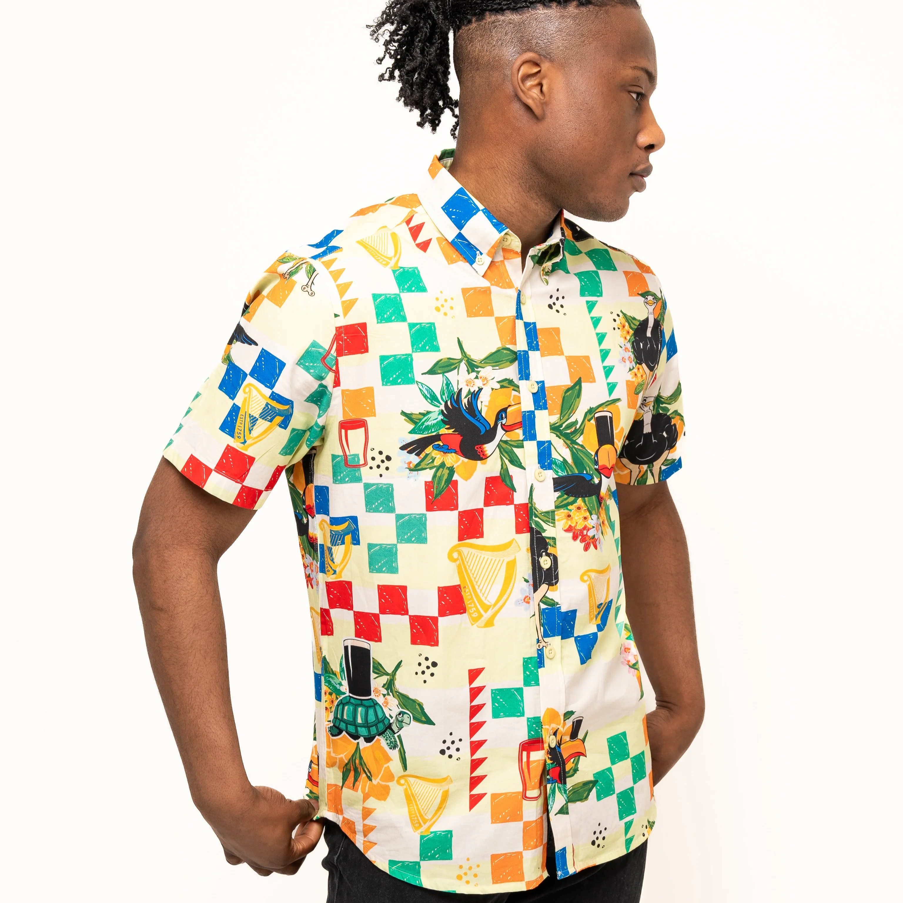 Guinness Toucan Beach Shirt - Image 6