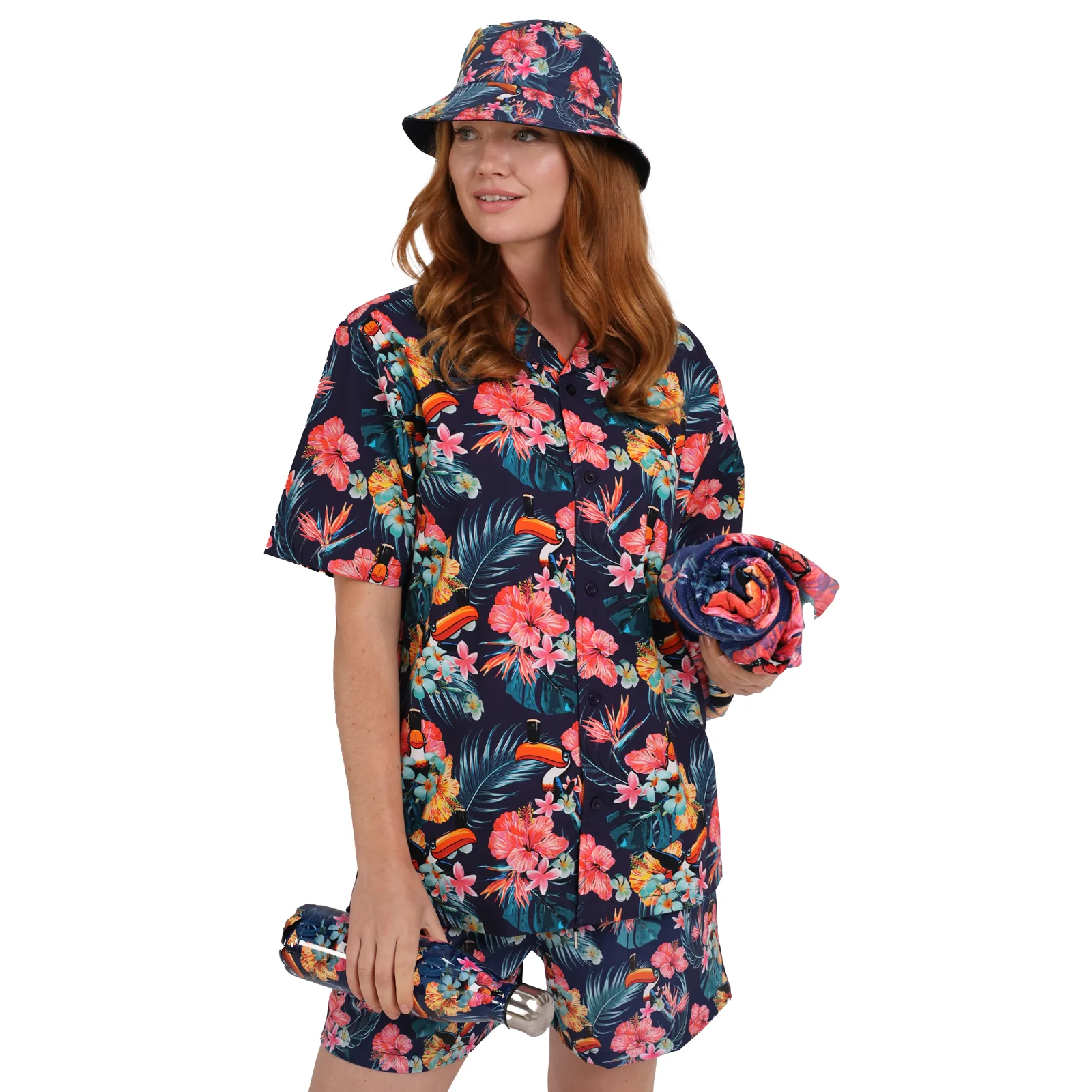 Guinness Toucan Hawaiian Shirt - Image 9