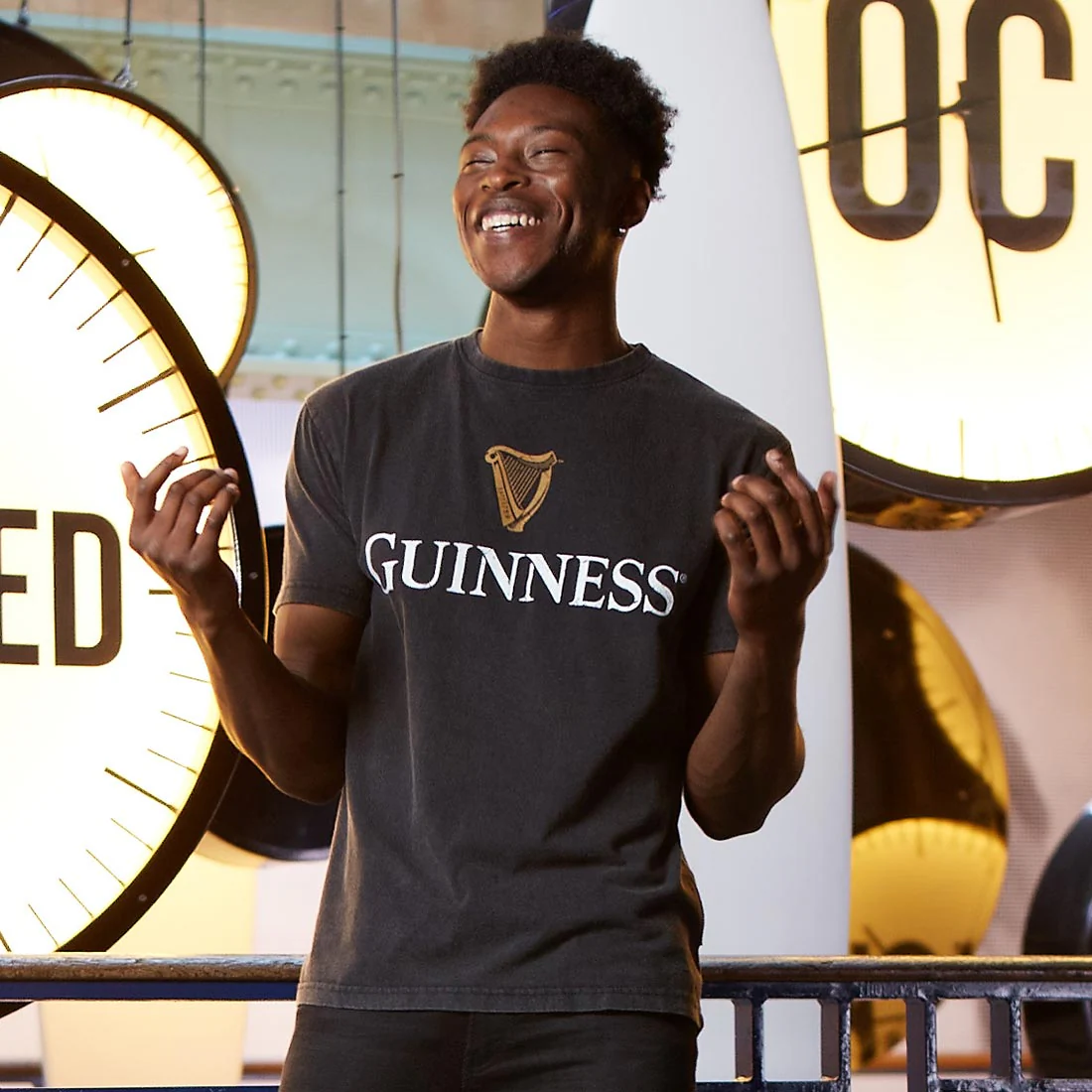 Guinness® Distressed Trademark Label T-Shirt - Image 6
