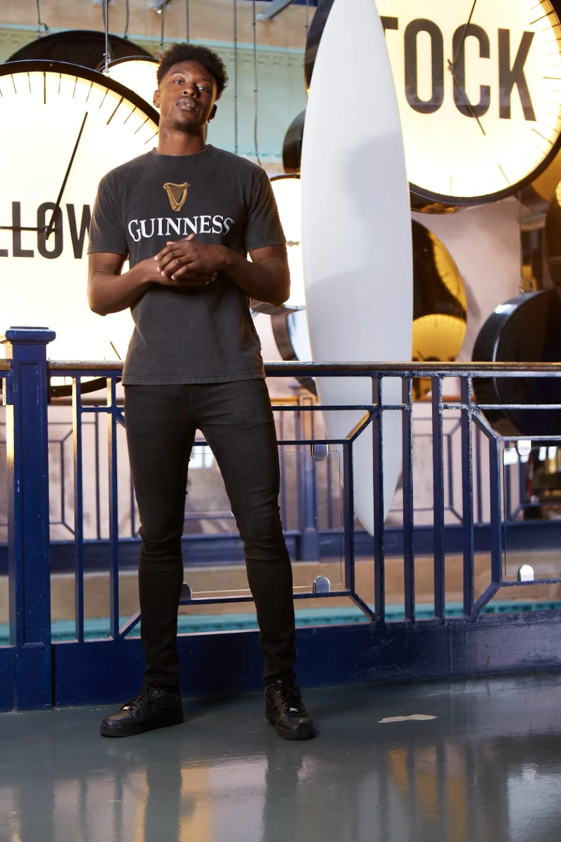 Guinness® Distressed Trademark Label T-Shirt - Image 7