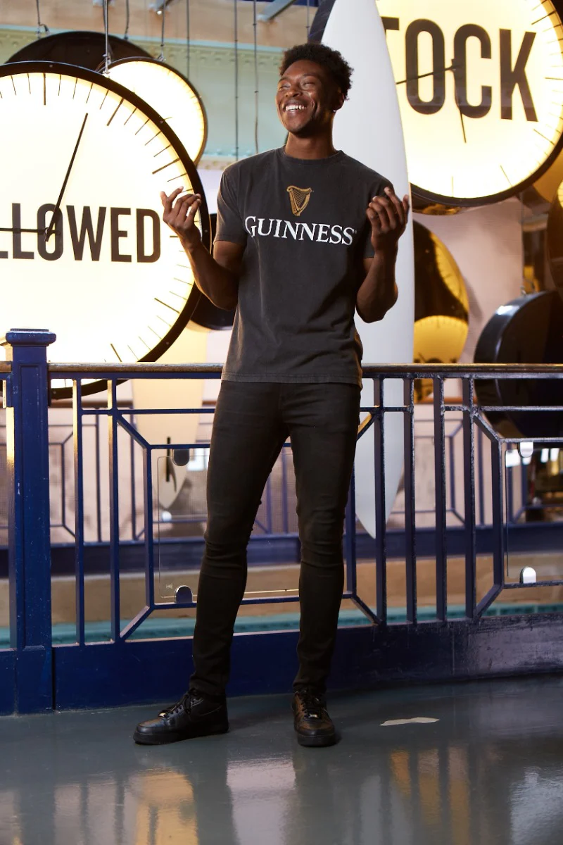 Guinness® Distressed Trademark Label T-Shirt - Image 8