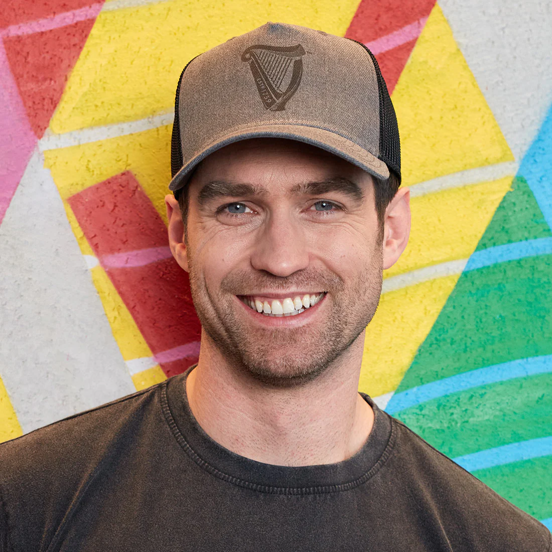 Guinness Trucker Premium Grey with Harp Cap - Image 4